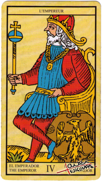 Tarot – l’Empereur – Numéro 4