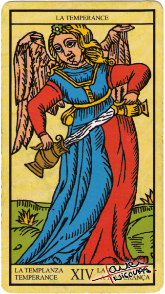 Tarot – La Tempérance – Numéro 14